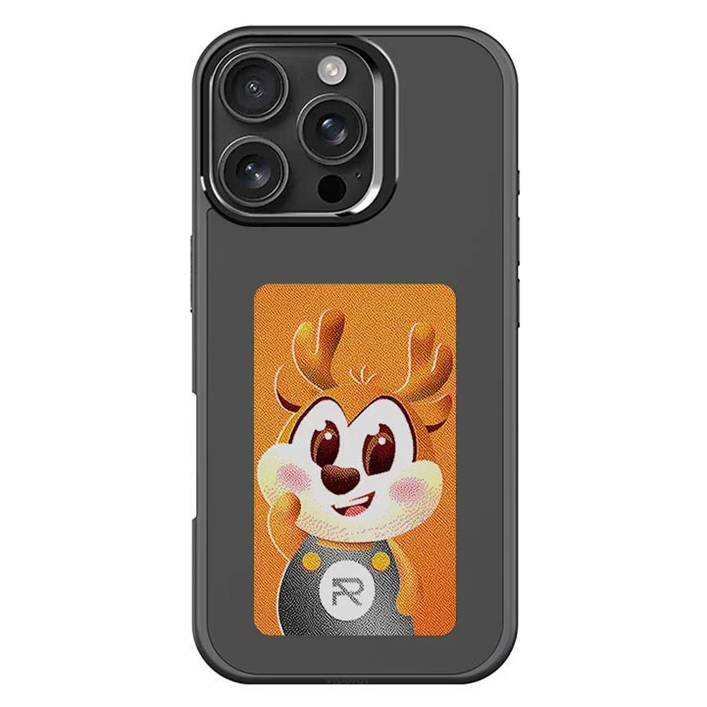 iPhone 16 Pro E-Ink Deksel – Byttbart design – Svart v:2144618