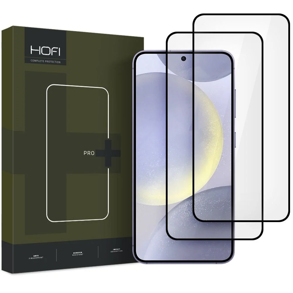 Samsung Galaxy S25 Hofi Glass Pro+ Skjermbeskytter - Case Friendly - 2 v:3131355