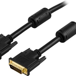 DELTACO DVI-kabel, ha – ha, 2 meter (DVI-625A) v:7591780 DELTACO DVI-kabel, ha – ha, 2 meter (DVI-625A) v:7591780