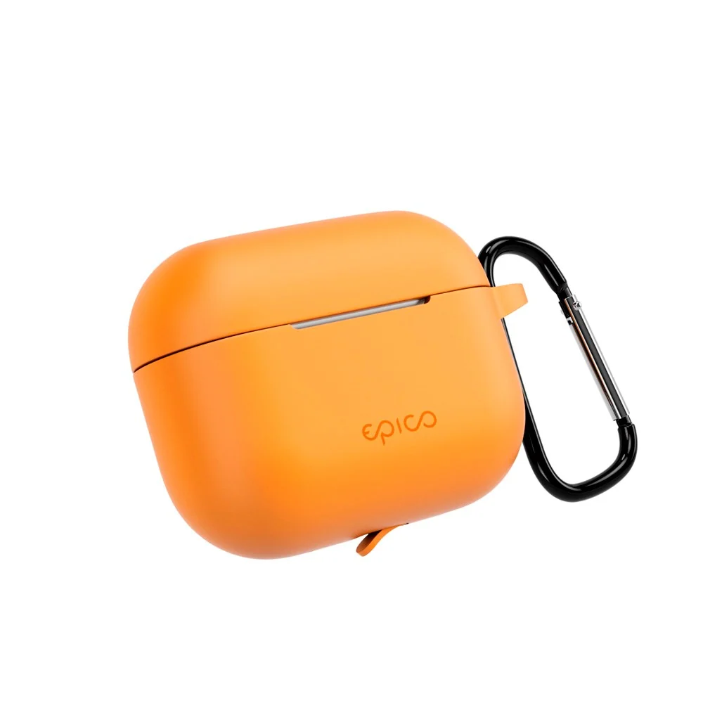 Apple AirPods Pro (3. gen.) Epico Outdoor Silicone Deksel – Oransje v:5610298 Apple AirPods Pro (3. gen.) Epico Outdoor Silicone Deksel – Oransje v:5610298