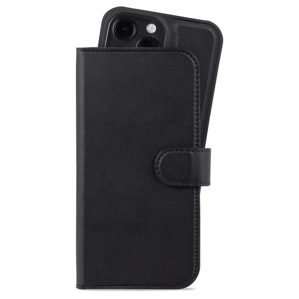 Holdit iPhone 15 Pro Wallet Case Magnet Plus - Flip Deksel - Black v:7729766