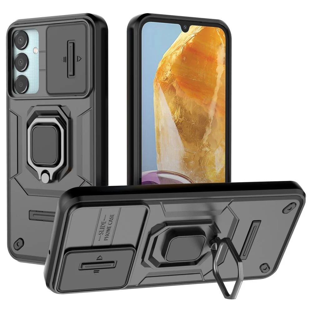 EIDERWOOD Samsung Galaxy M15 (5G) Håndverker Deksel med Magnetisk Kick v:243355