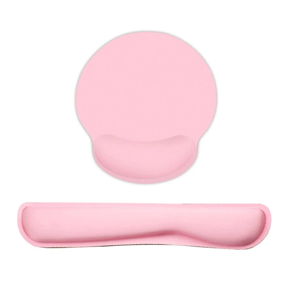 Ergonomisk musematte 25 x 23 cm m. Håndleddsstøtte 46 x 8,5 cm – Rosa v:9239826 Ergonomisk musematte 25 x 23 cm m. Håndleddsstøtte 46 x 8,5 cm – Rosa v:9239826