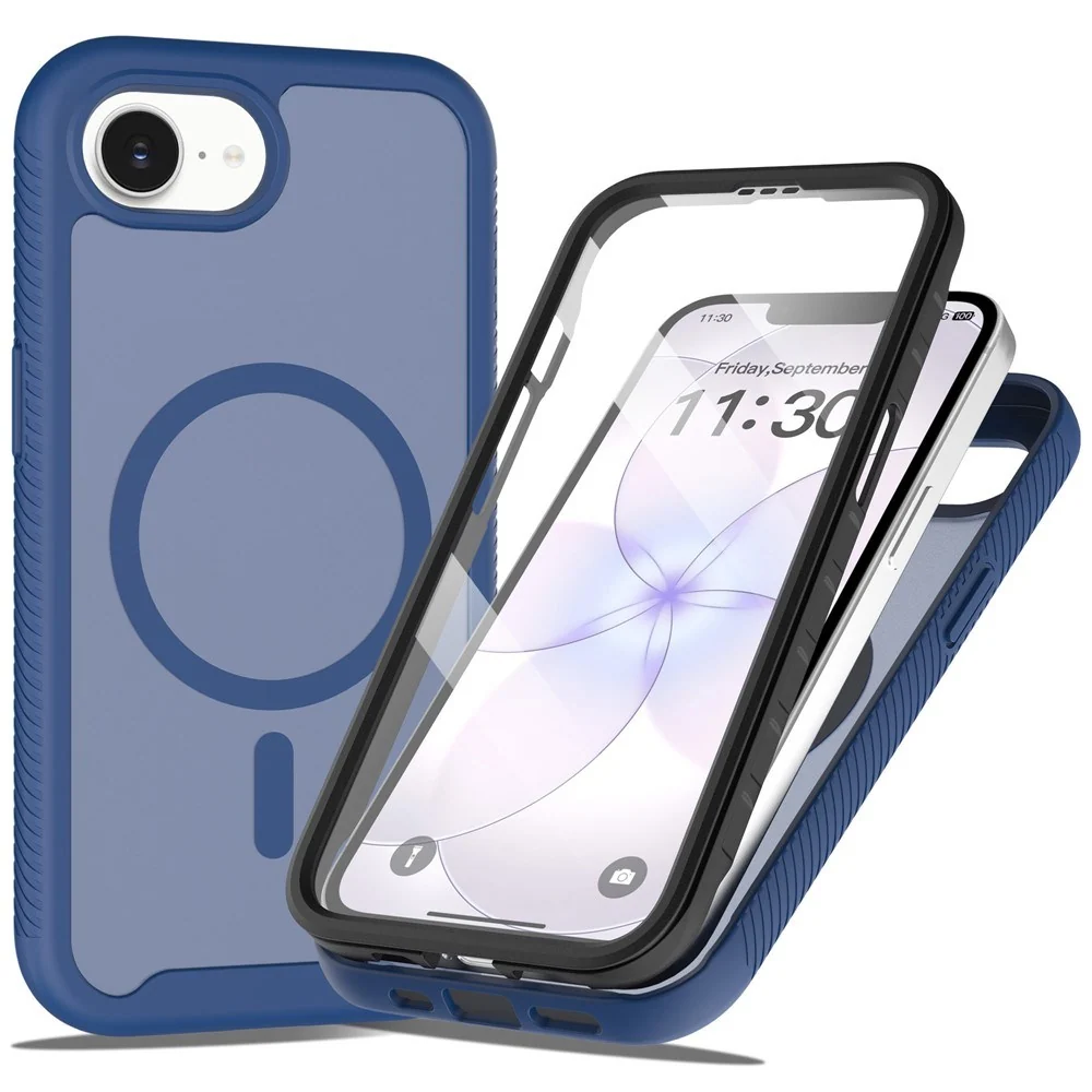 iPhone 17e / 16e EIDERWOOD Matt Hybriddeksel med Skjermbeskytterramme v:7057252