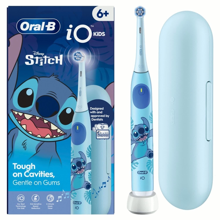 Oral B Eltandborste iO2 Junior Stitch + resefordral v:5261538