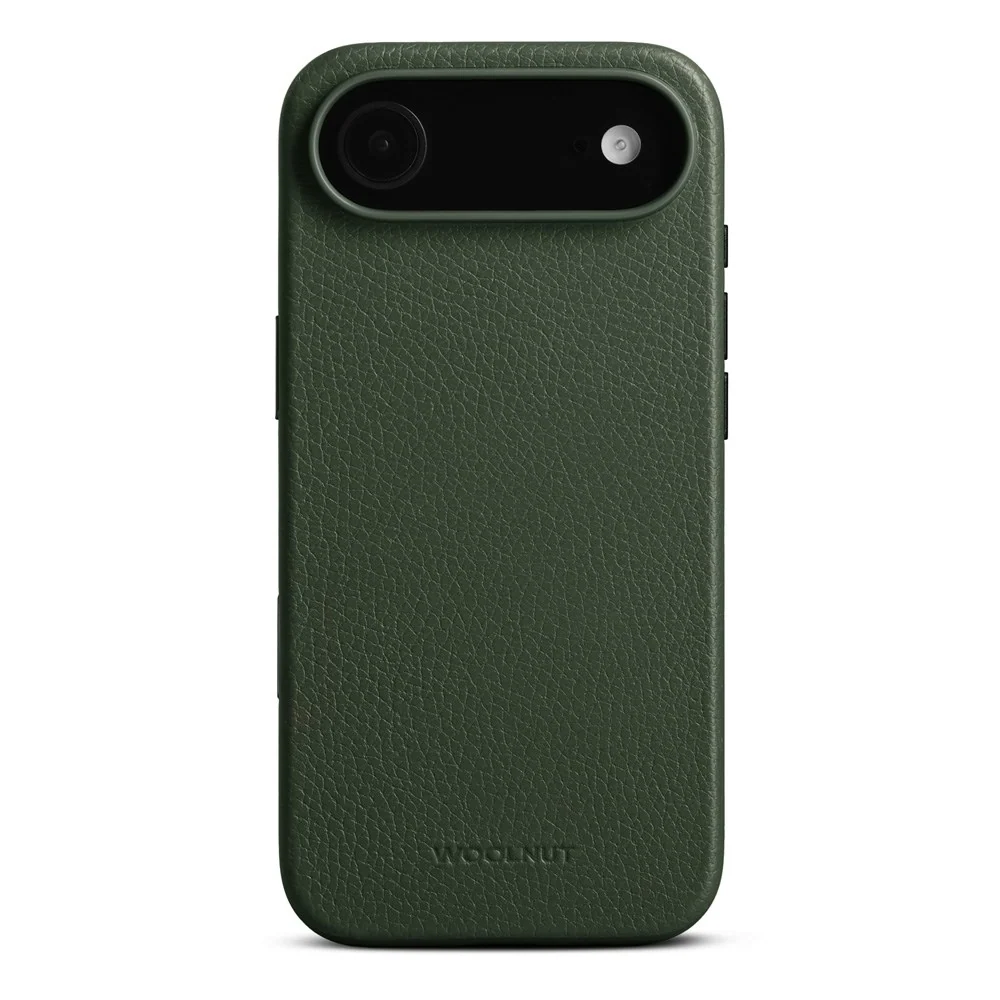 WOOLNUT iPhone Air Ekte Skinn Deksel – MagSafe Kompatibel – Grønn v:6789008 WOOLNUT iPhone Air Ekte Skinn Deksel – MagSafe Kompatibel – Grønn v:6789008