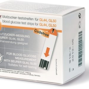 Beurer GL44 teststrimler for blodsukkerapparater v:4786559 Beurer GL44 teststrimler for blodsukkerapparater v:4786559