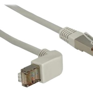 DeLOCK Nettverkskabel RJ45 Cat.5e SF/UTP oppover vinklet/rett 1 m v:8702469 DeLOCK Nettverkskabel RJ45 Cat.5e SF/UTP oppover vinklet/rett 1 m v:8702469