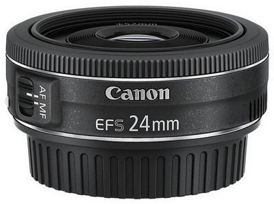 Canon EF-S 24 mm f/2,8 STM pannekakeobjektiv v:1461326