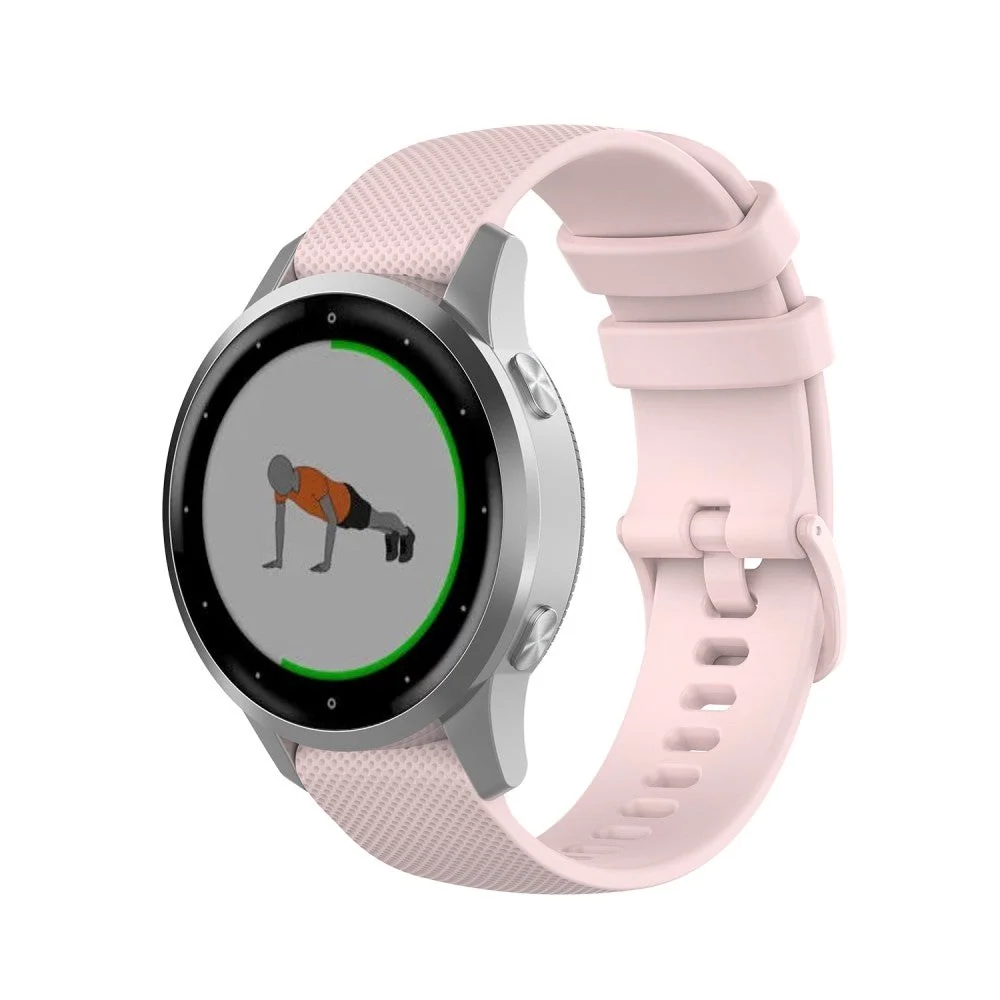 Smartwatch Silikon Reim (18mm) Rutete – Pink v:152671 Smartwatch Silikon Reim (18mm) Rutete – Pink v:152671