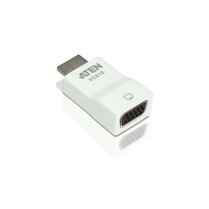 ATEN HDMI-omformer HDMI-Ingång – VGA hona 15p v:1536667 ATEN HDMI-omformer HDMI-Ingång – VGA hona 15p v:1536667