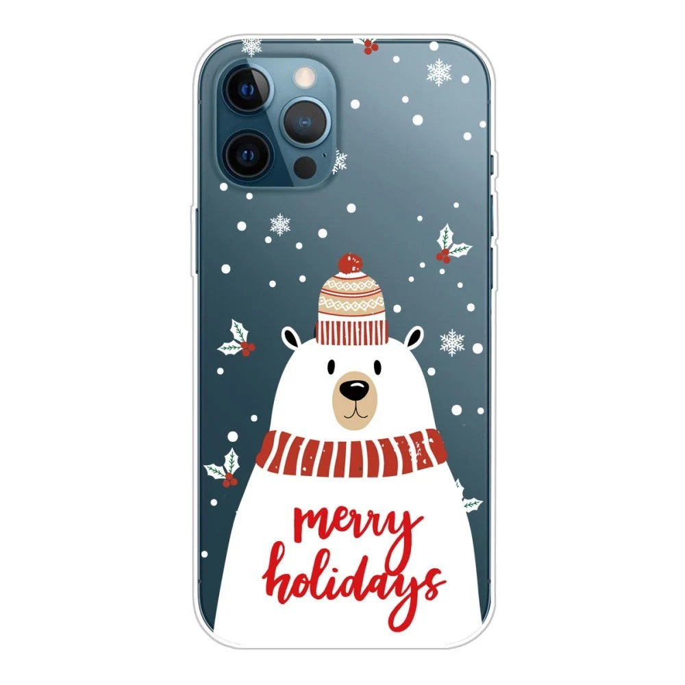 iPhone 14 Pro Fleksibel Plast Jul Deksel – Julebjørn v:9989137 iPhone 14 Pro Fleksibel Plast Jul Deksel – Julebjørn v:9989137