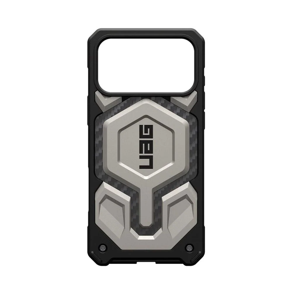 iPhone 17 Pro Max UAG Monarch Pro Deksel – MagSafe Kompatibel – Titani v:544316 iPhone 17 Pro Max UAG Monarch Pro Deksel – MagSafe Kompatibel – Titani v:544316