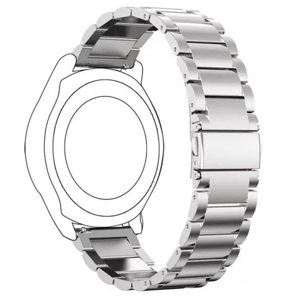 Huawei GT 4 / 5 (41mm) / 5 Pro (42mm) EIDERWOOD Metall Klokkereim – Sø v:6863043