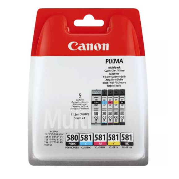 Canon Blekk Multipakke 2078C005 PGI-580/CLI-581 v:3480194