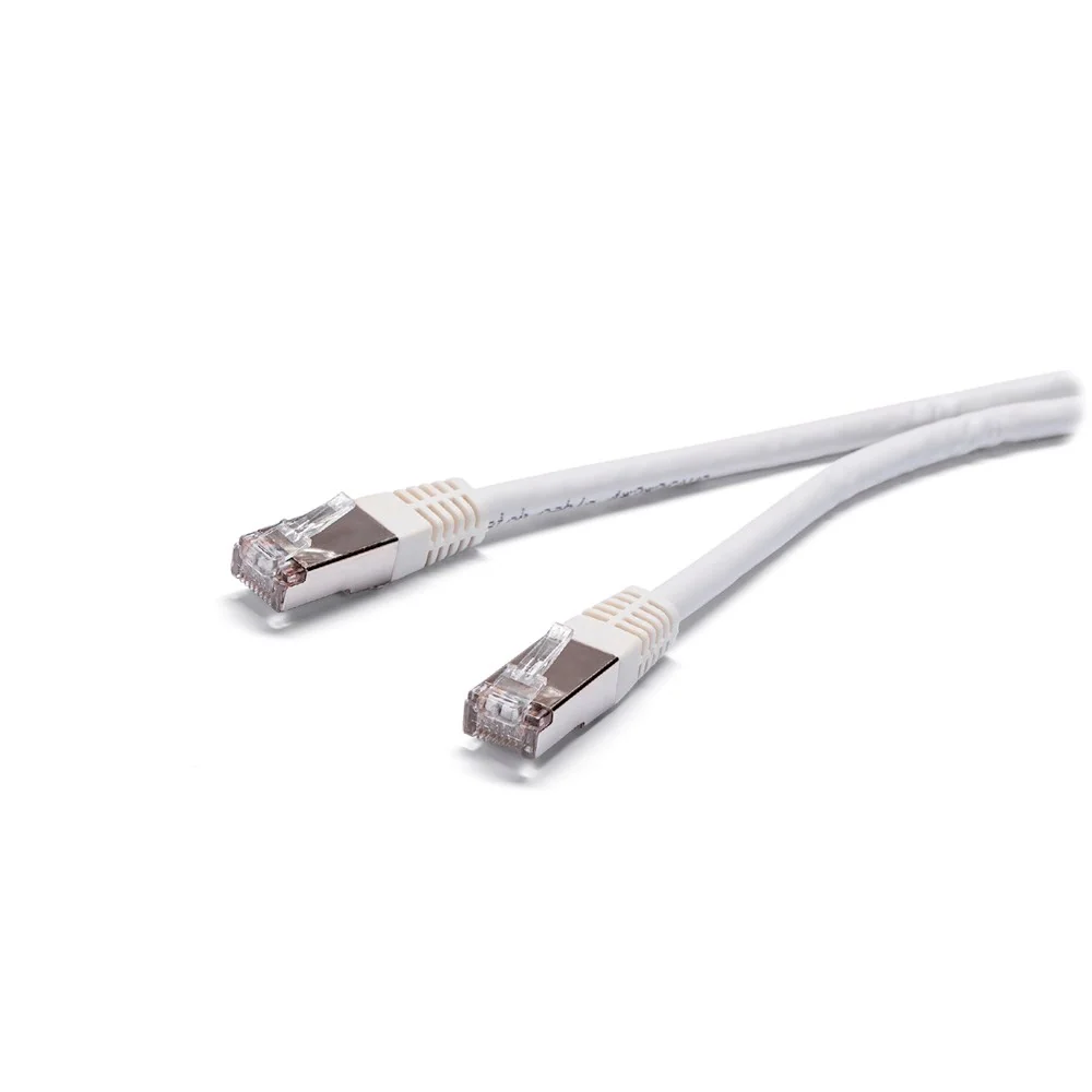 Nettverkskabel RJ45 Cat 6 M-M - 1m Hvit v:7443815