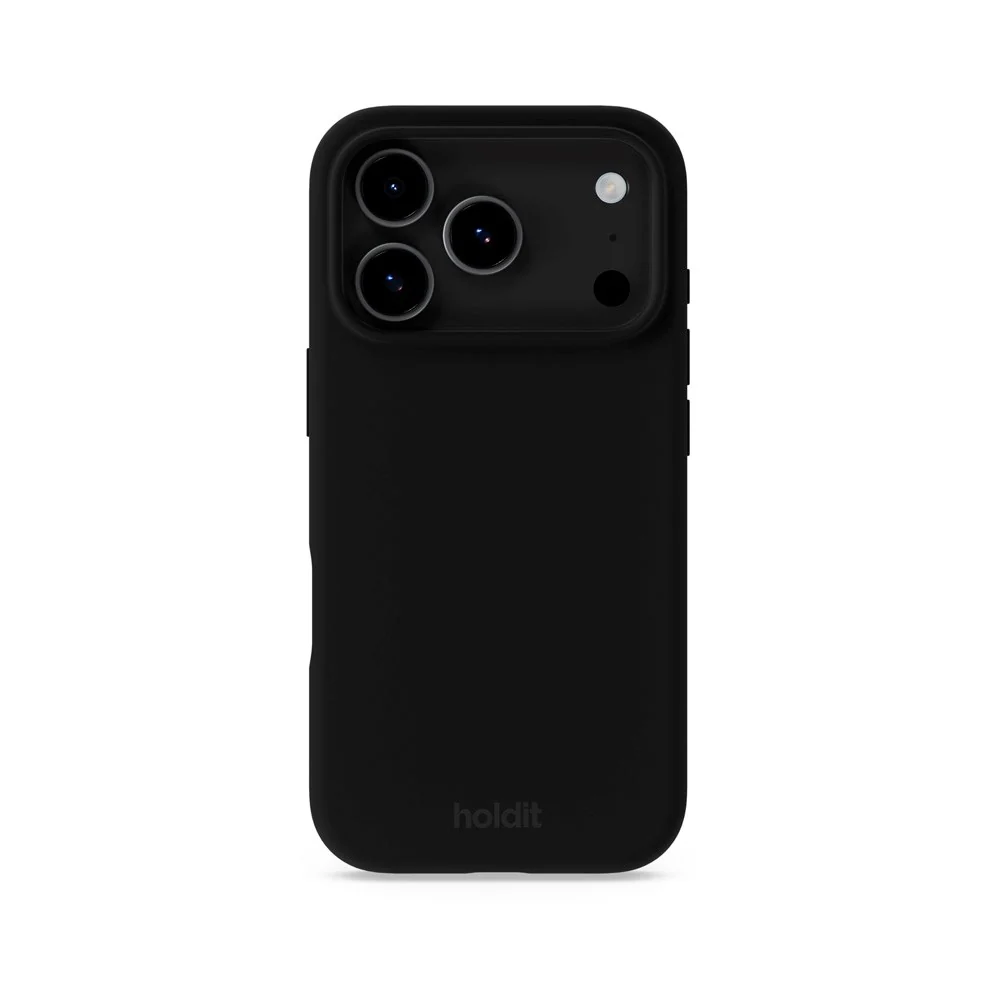 Holdit iPhone 18 Pro / 17 Pro Soft Touch Silikon Deksel - Black v:6864176