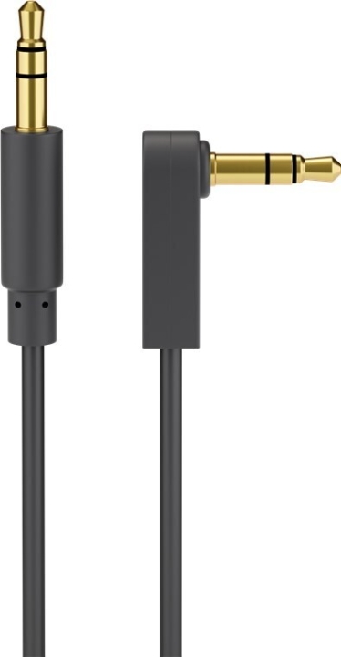 Goobay 3,5 mm hann - 90° 3,5 mm hann-lydkabel, 1,5 m v:2872991