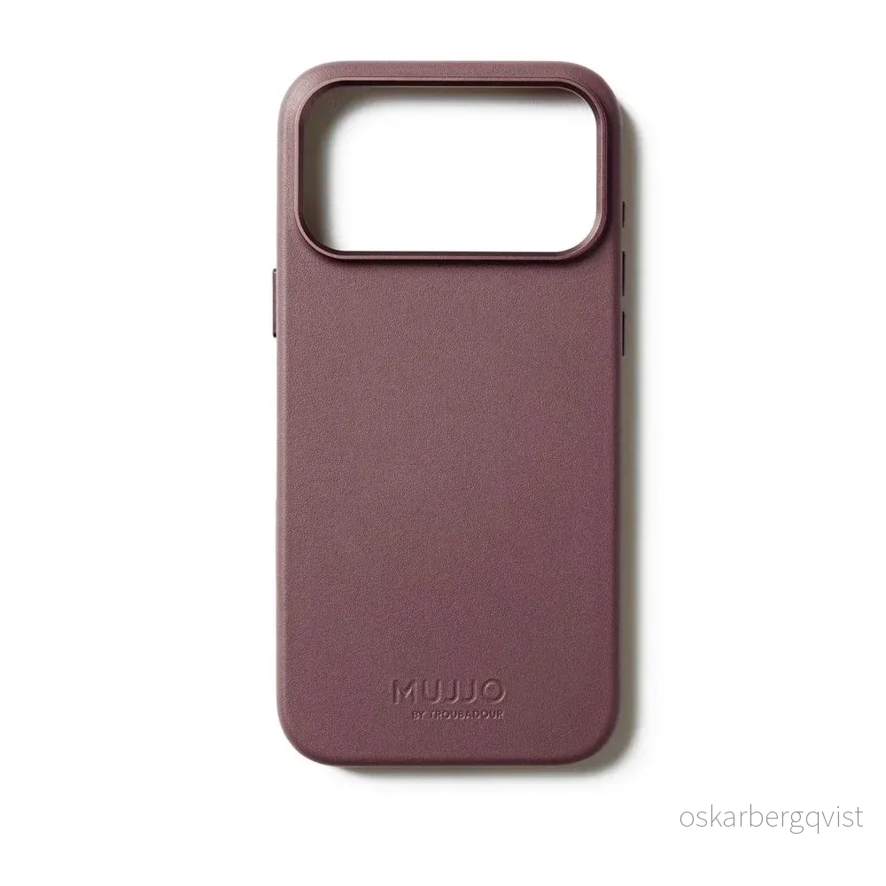 Mujjo iPhone 17 Pro Leather Case – MagSafe Kompatibel – Bronze Red v:4849064 Mujjo iPhone 17 Pro Leather Case – MagSafe Kompatibel – Bronze Red v:4849064