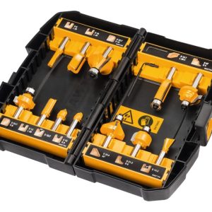 DeWalt DT90016-QZ Sett med fresebits v:6961842 DeWalt DT90016-QZ Sett med fresebits v:6961842