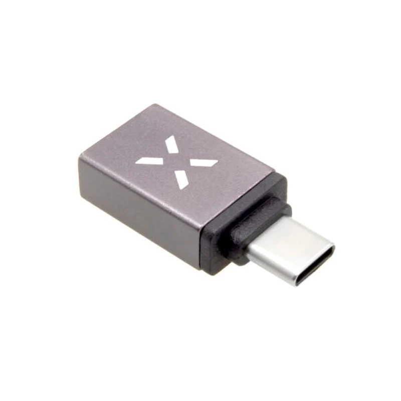 Fixed Link USB-C til USB-A Adapter – Grå v:9747835