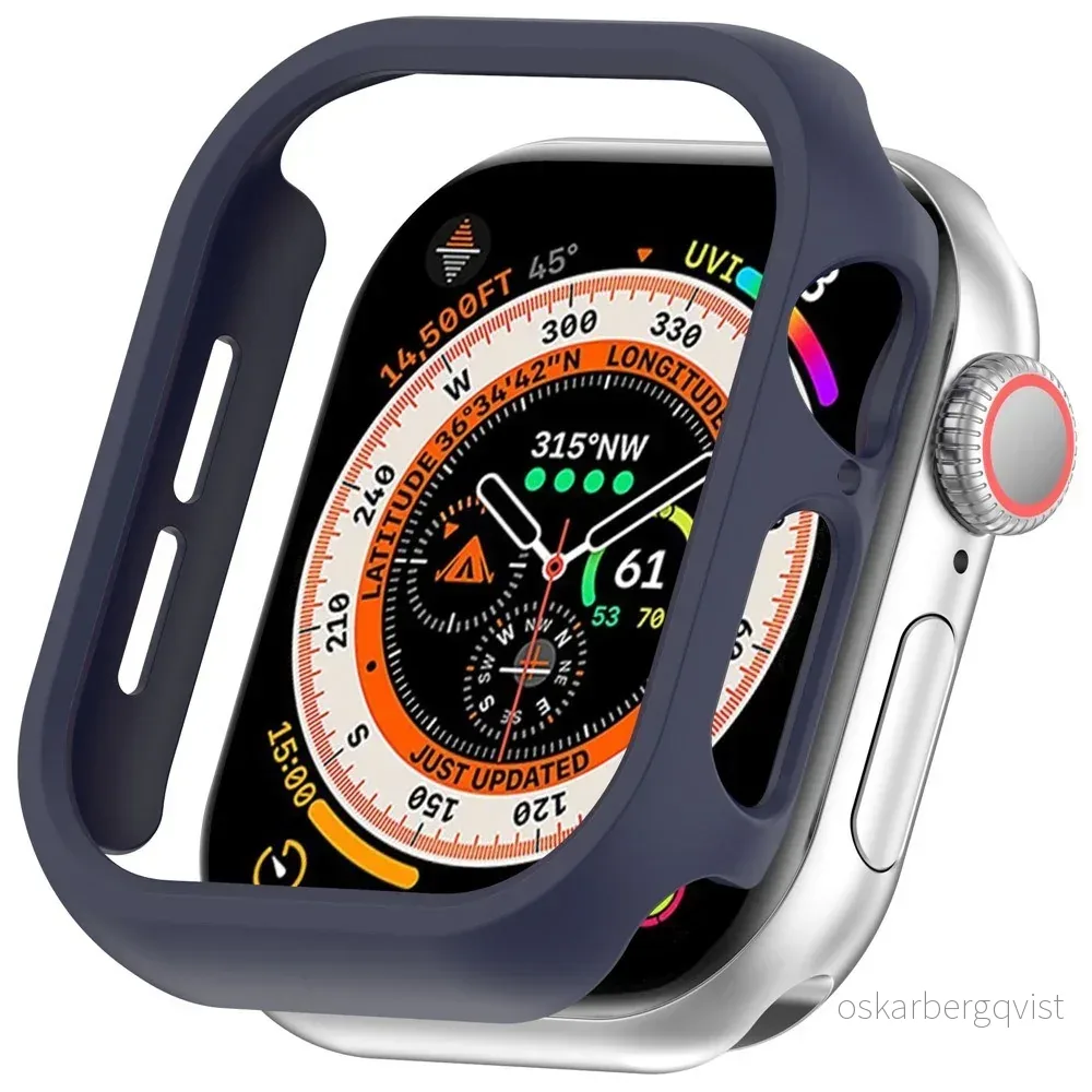 Apple Watch 11 / 10 (42mm) Hardt Plast Deksel – Blå v:7337669 Apple Watch 11 / 10 (42mm) Hardt Plast Deksel – Blå v:7337669