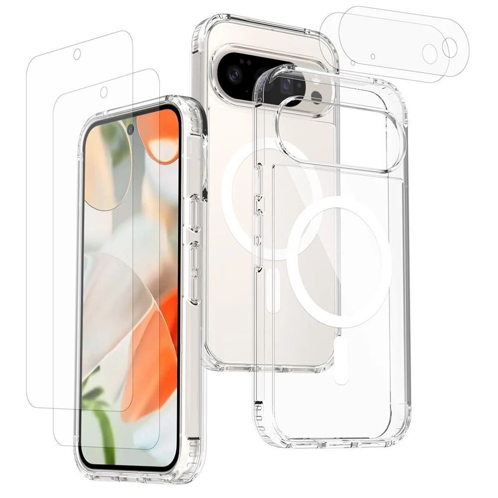 Google Pixel 11 Pro Beskyttelsessett med 1 x MagSafe Deksel & 2 x Skje v:9985592 Google Pixel 11 Pro Beskyttelsessett med 1 x MagSafe Deksel & 2 x Skje v:9985592