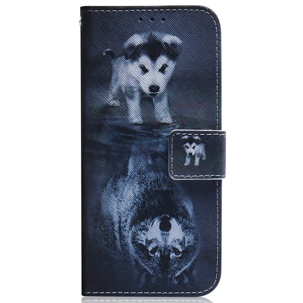 EIDERWOOD Samsung Galaxy S25 FE Kunstskinn Flip Deksel m. Motiv – Hund v:8549076
