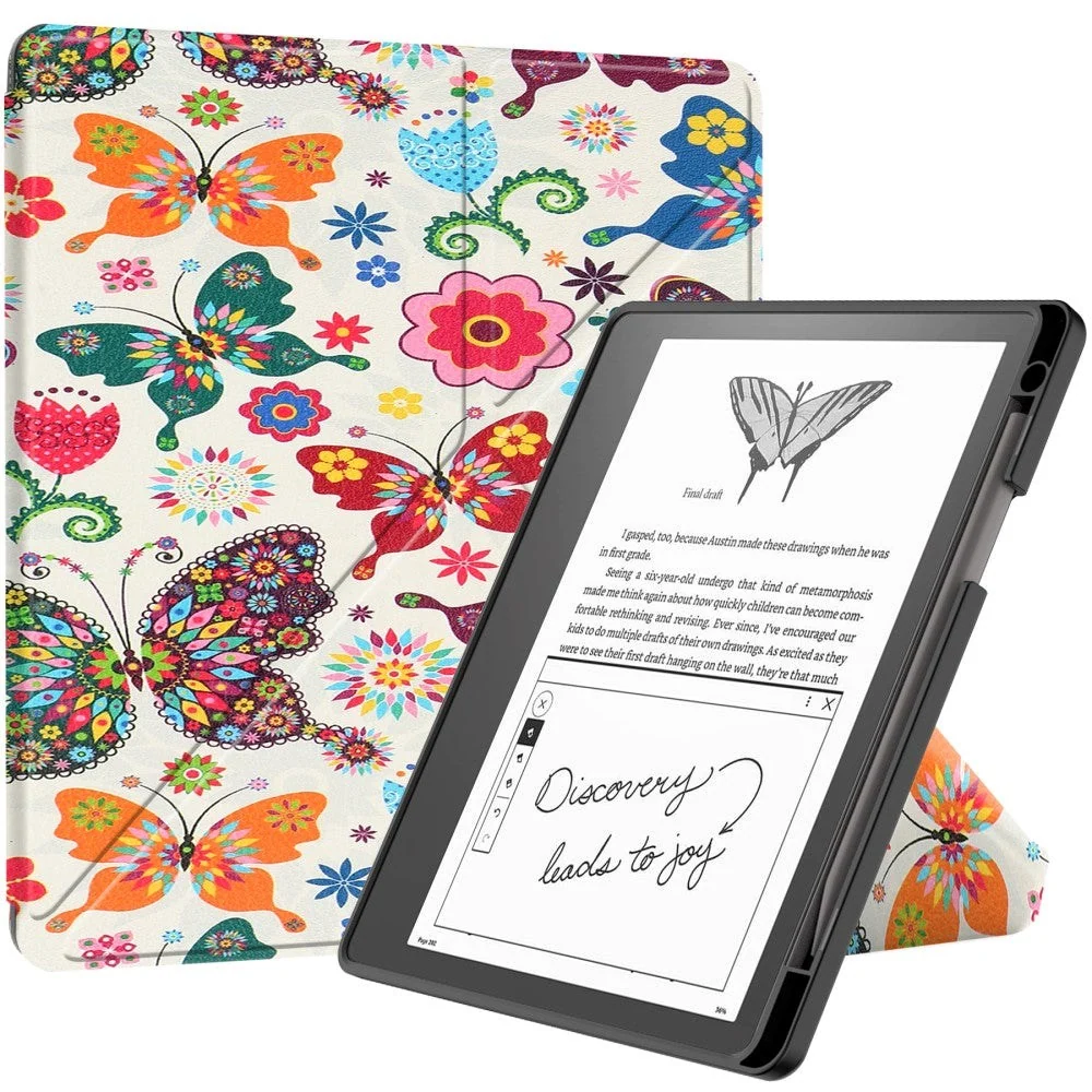 Amazon Kindle Scribe 11th Generation (2022) Origami Skinn Deksel med P v:4027172 Amazon Kindle Scribe 11th Generation (2022) Origami Skinn Deksel med P v:4027172