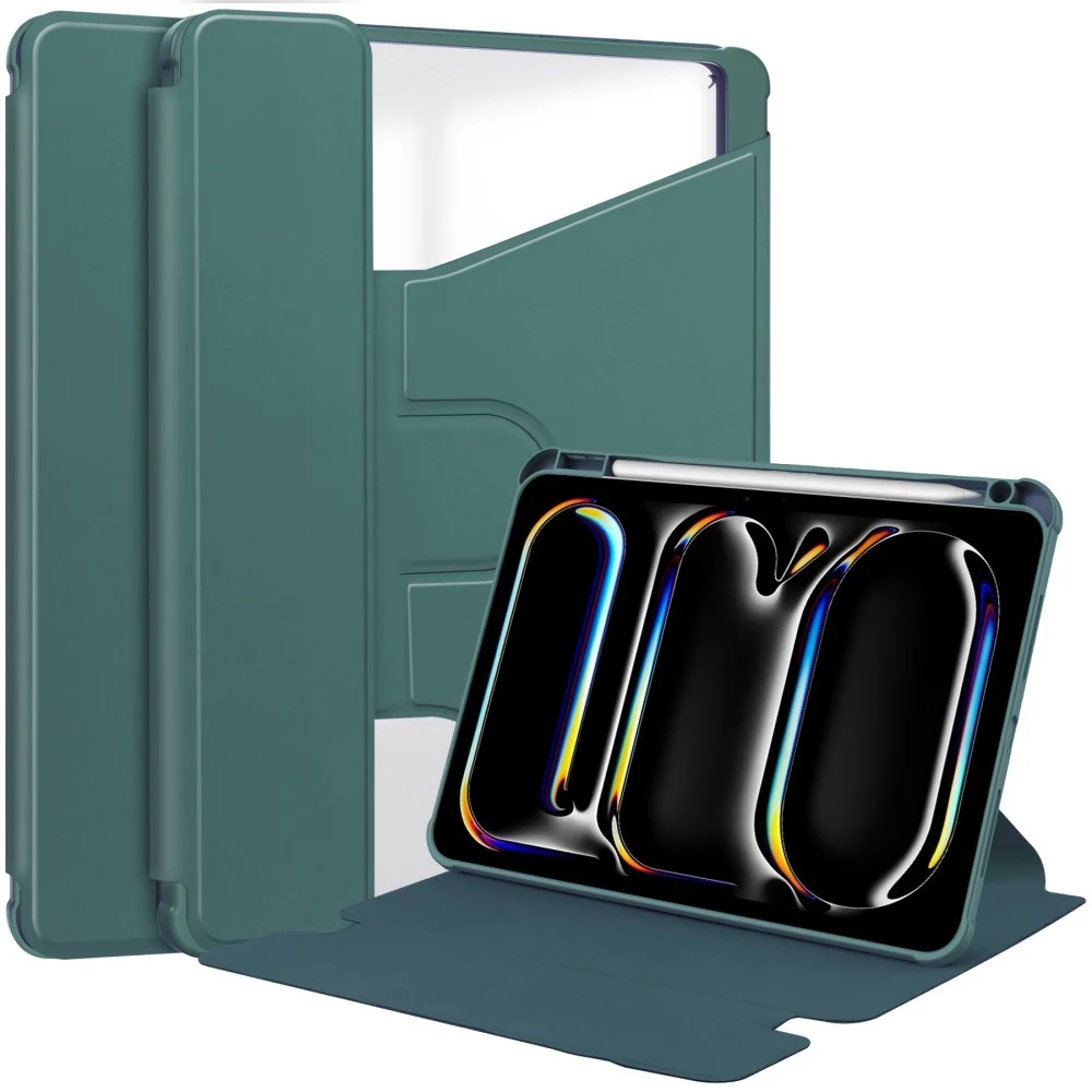 EIDERWOOD iPad Pro 11" (2025 / 2024) Hybrid Flip Deksel m. Roterende S v:4484744