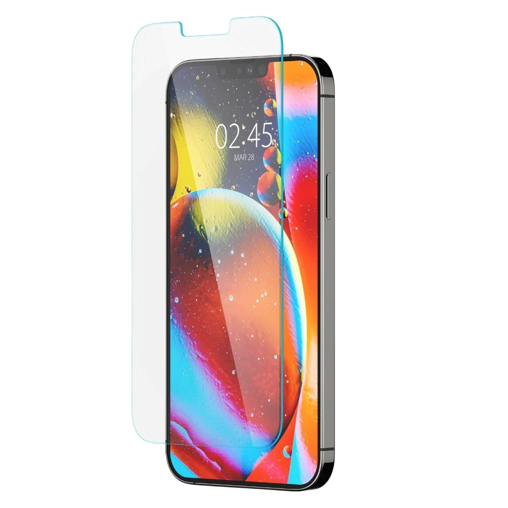 iPhone 17e / 16e / 14 / 13 / 13 Pro Spigen Glas.tr Skjermbeskytter – H v:963404