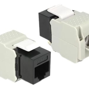 DeLOCK Keystone-modul RJ45-kontakt > LSA Cat.6 UTP svart v:3826838 DeLOCK Keystone-modul RJ45-kontakt > LSA Cat.6 UTP svart v:3826838