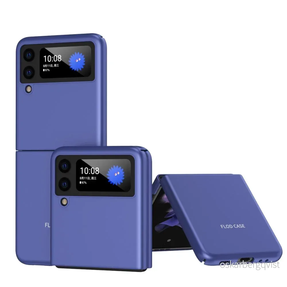 EIDERWOOD Samsung Galaxy Z Flip3 (5G) Hard Plast Deksel – Blå v:941282 EIDERWOOD Samsung Galaxy Z Flip3 (5G) Hard Plast Deksel – Blå v:941282
