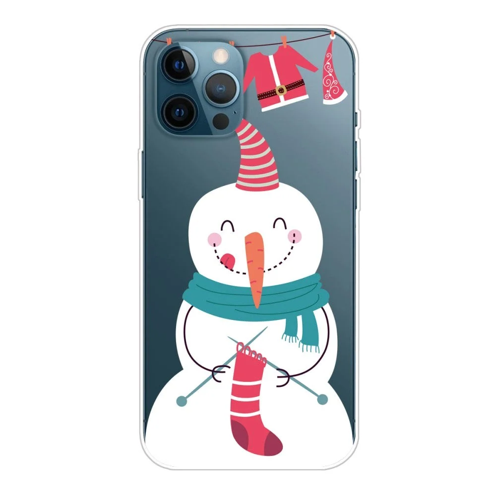 iPhone 15 Pro Fleksibelt Juledeksel i Plast – Snømann v:9884943 iPhone 15 Pro Fleksibelt Juledeksel i Plast – Snømann v:9884943