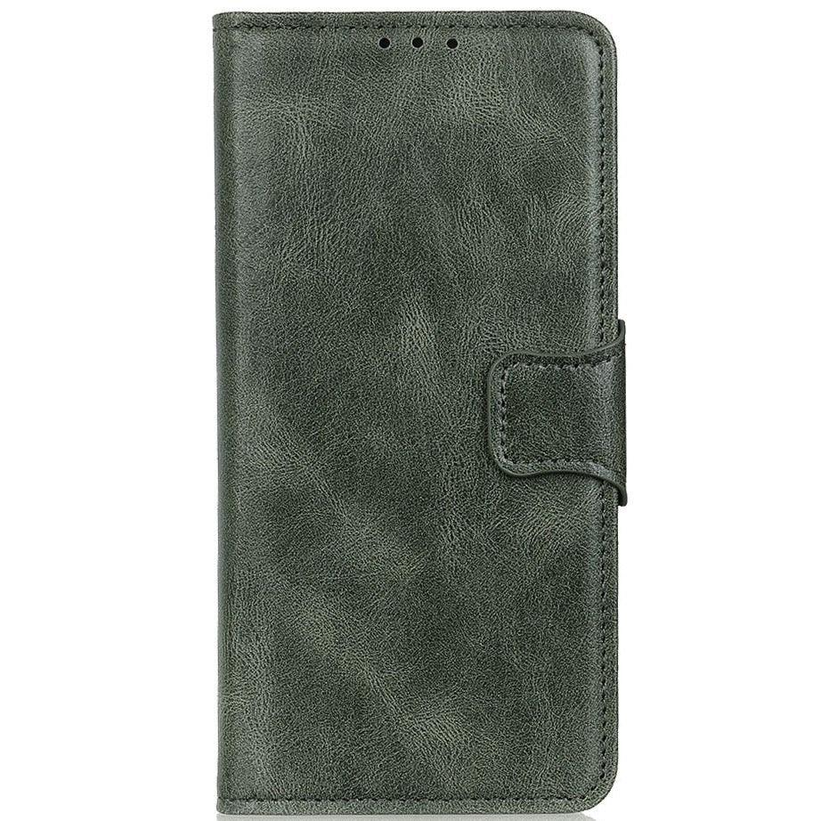 Samsung Galaxy S22 Vintage Texture Skinn Flip Deksel med Lommebok – Gr v:3346944