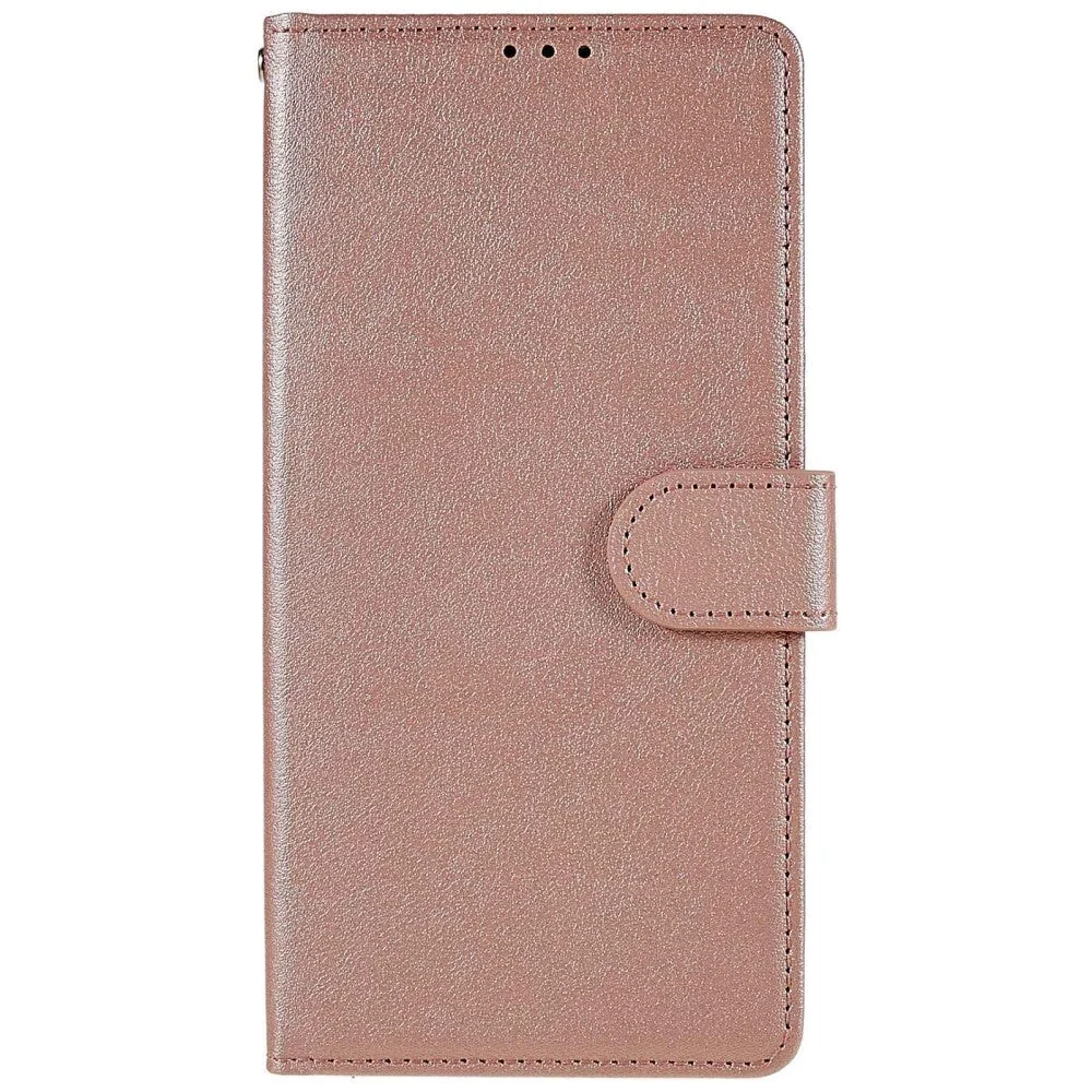 OPPO A76 / Realme 9i Skinndeksel med Lommebok og Stativfunksjon – Rose v:187427