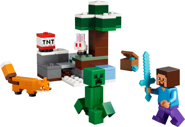 LEGO Minecraft – Steves taiga-eventyr (21583) v:5460413