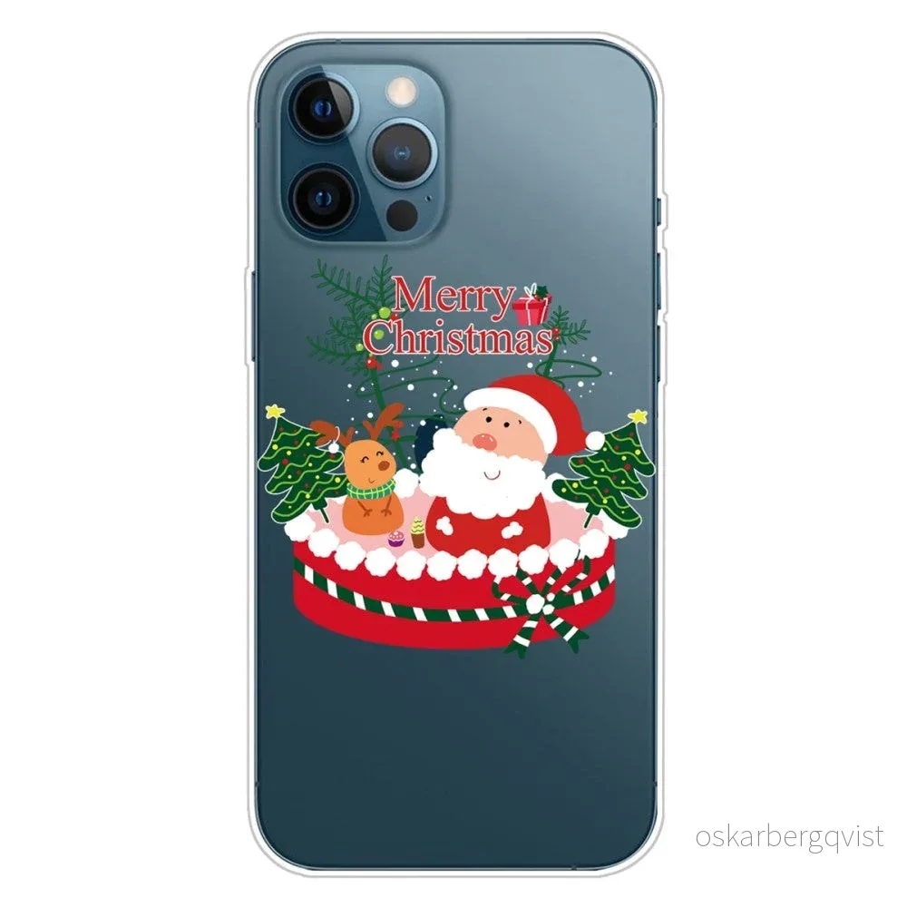 iPhone 14 Pro Max TPU Plast Jul Deksel – Julenissen og Lite Reinsdyr v:2224275 iPhone 14 Pro Max TPU Plast Jul Deksel – Julenissen og Lite Reinsdyr v:2224275