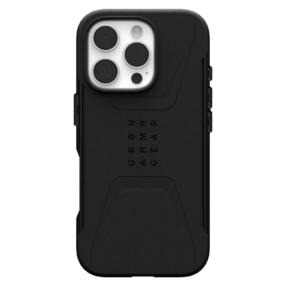 iPhone 16 Pro UAG CIVILIAN Series Deksel – MagSafe Kompatibel – Black v:5355936 iPhone 16 Pro UAG CIVILIAN Series Deksel – MagSafe Kompatibel – Black v:5355936