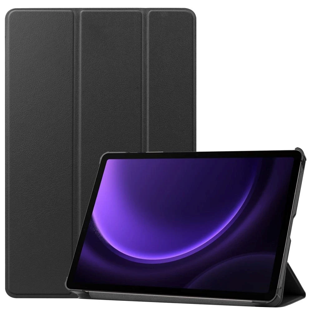 Samsung Galaxy Tab S9 FE Tri-Fold Skinn Deksel m. Stativfunksjon – Sva v:6244391 Samsung Galaxy Tab S9 FE Tri-Fold Skinn Deksel m. Stativfunksjon – Sva v:6244391