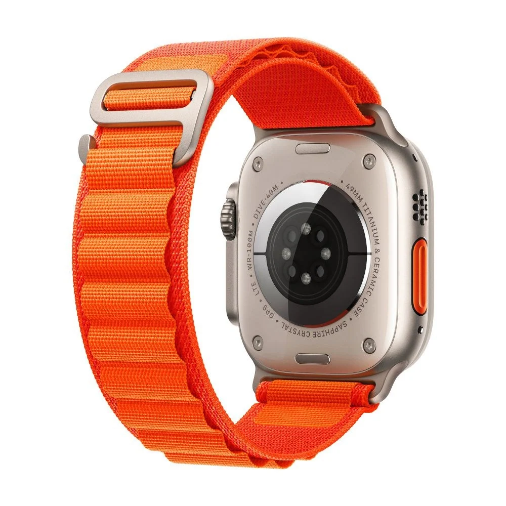 Apple Watch (44/SE/45/46/49mm) Tech-Protect Nylon Pro Rem - Orange v:1360963