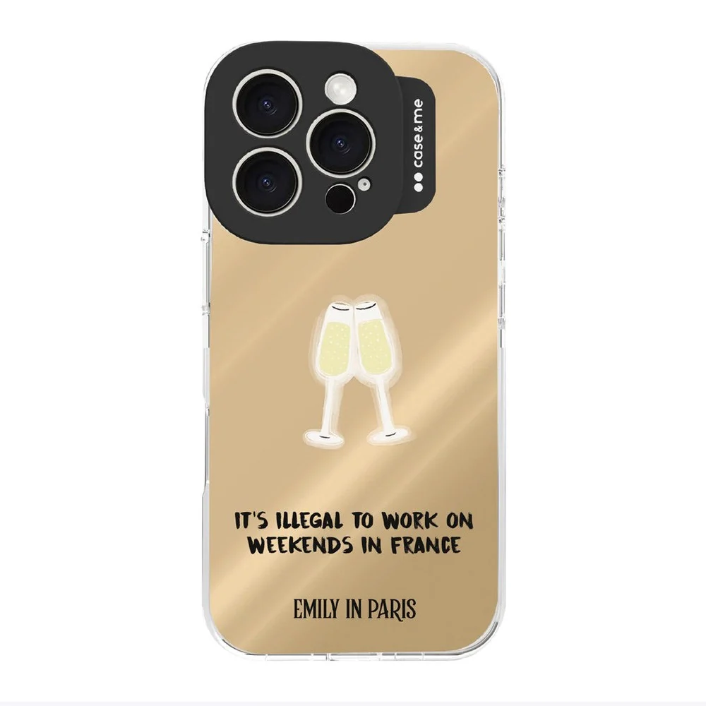 Case&Me – Emily in Paris iPhone 16 Pro Deksel – Champagne Cheers v:4208482 Case&Me – Emily in Paris iPhone 16 Pro Deksel – Champagne Cheers v:4208482