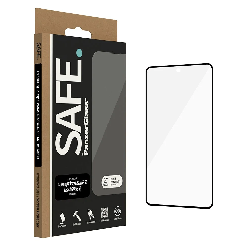 Samsung Galaxy A53 5G / A52s 5G / A52 (4G / 5G) Safe By PanzerGlass® U v:3551835 Samsung Galaxy A53 5G / A52s 5G / A52 (4G / 5G) Safe By PanzerGlass® U v:3551835