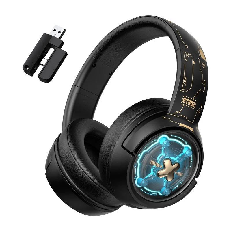 ONIKUMA GT802 Tri-Mode Gaming Headset - Svart v:298719