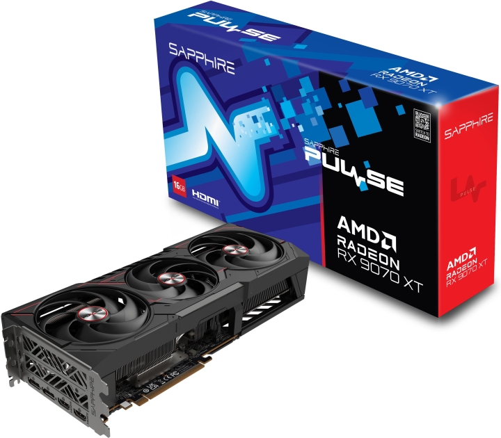Sapphire Technologies Sapphire PULSE AMD Radeon RX 9070 XT grafikkort v:9564372