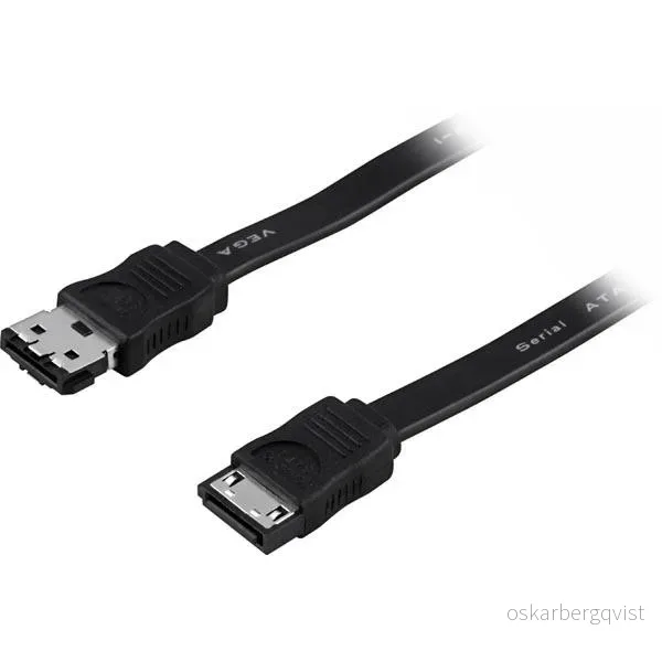 DELTACO SATA til eSATA-kabel 0,3 m (ESATA-113-30) v:4720850 DELTACO SATA til eSATA-kabel 0,3 m (ESATA-113-30) v:4720850