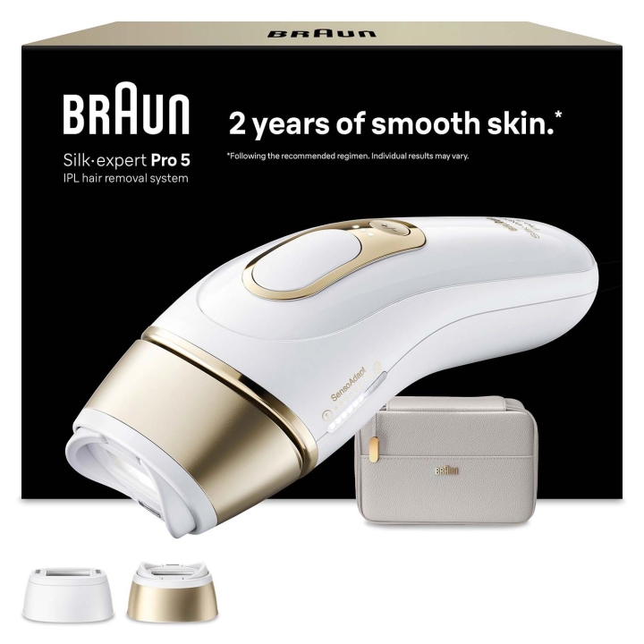 Braun IPL Silk·expert Pro 5, Hårborttagning Hemma, 2 huvuden, PL5210 v:1626810 Braun IPL Silk·expert Pro 5, Hårborttagning Hemma, 2 huvuden, PL5210 v:1626810