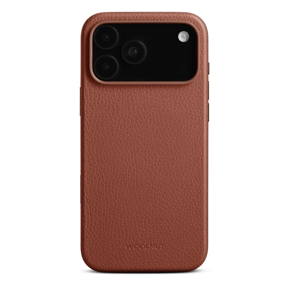 WOOLNUT iPhone 17 Pro Max Ekte Skinn Deksel – MagSafe Kompatibel – Bru v:1820660 WOOLNUT iPhone 17 Pro Max Ekte Skinn Deksel – MagSafe Kompatibel – Bru v:1820660