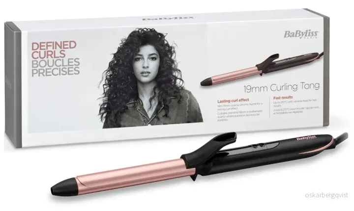 Babyliss C450E Krølltang 19 mm med 6 varmemodus v:9093430