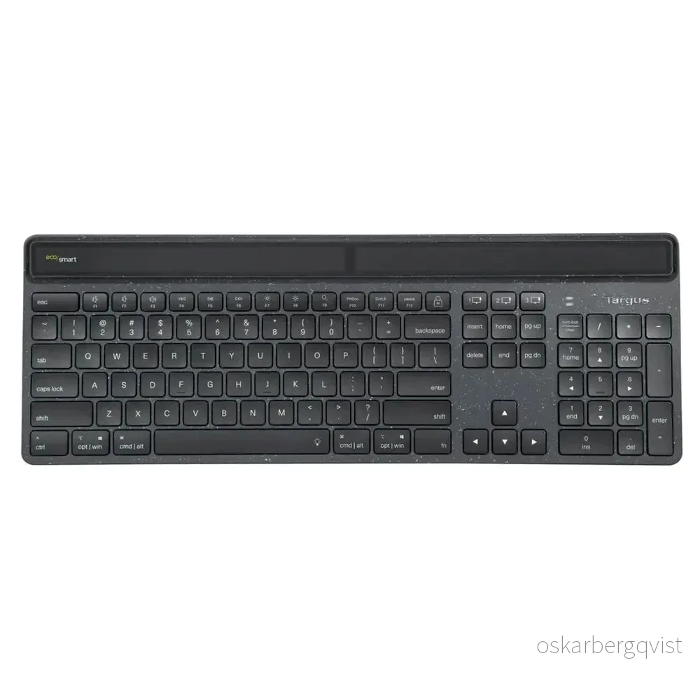 Targus EcoSmart Trådløst Bluetooth Tastatur (Apple, Android, Windows) v:6879362 Targus EcoSmart Trådløst Bluetooth Tastatur (Apple, Android, Windows) v:6879362